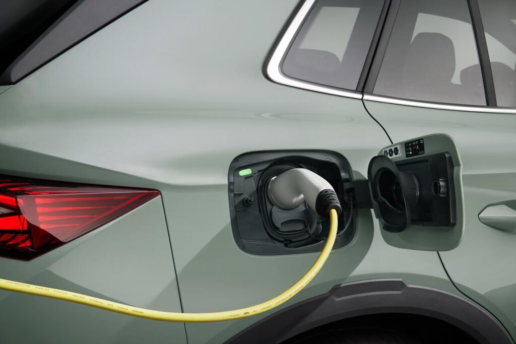 Škoda Elroq laadimine