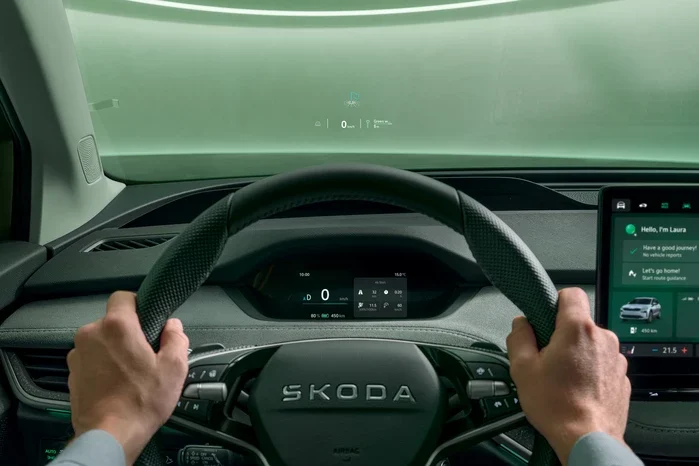 Škoda Enyaq keskekraan