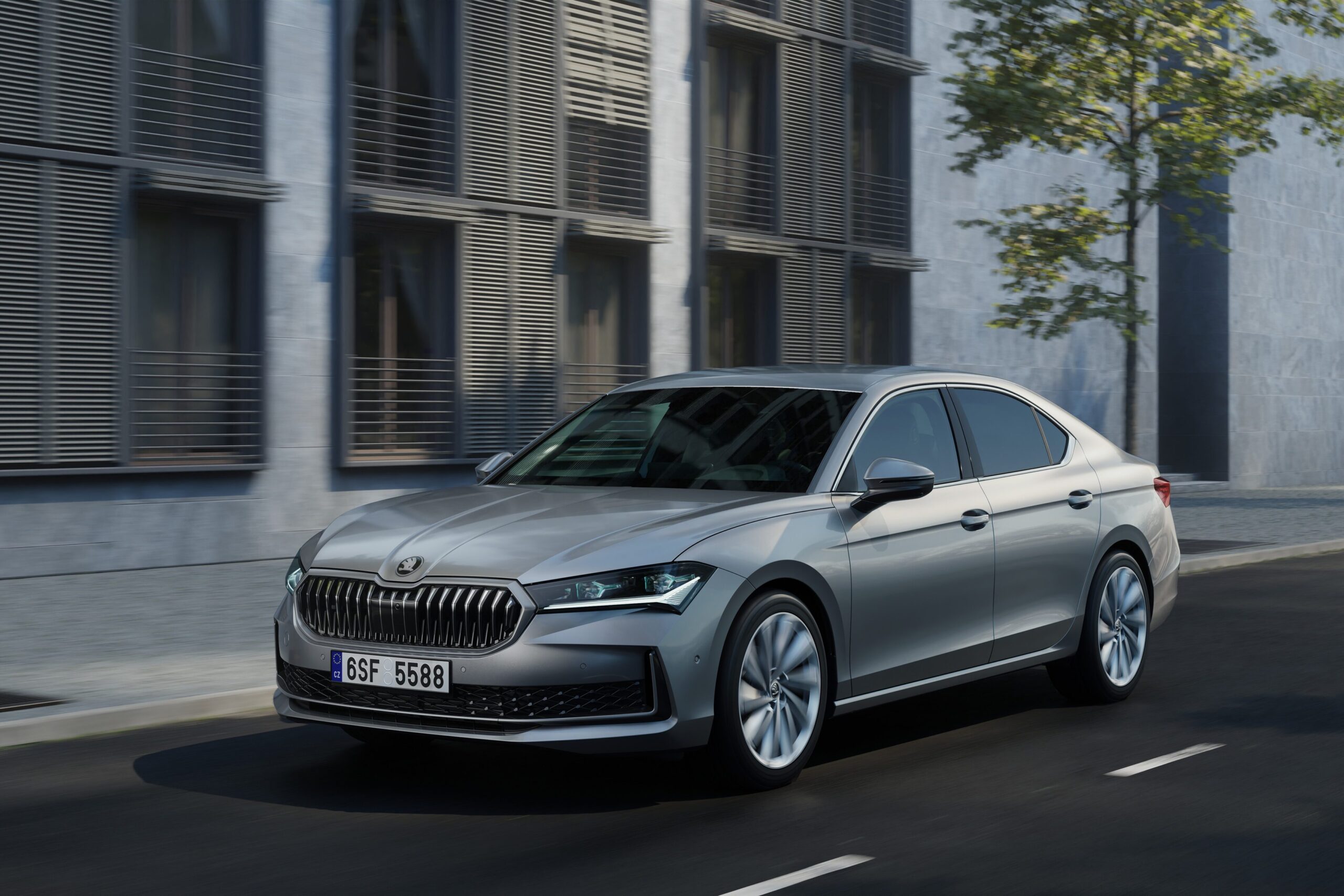 Škoda Superb stiilne välimus